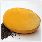 Meditationskissen MINI-XL-SAMT, H�he 11 cm